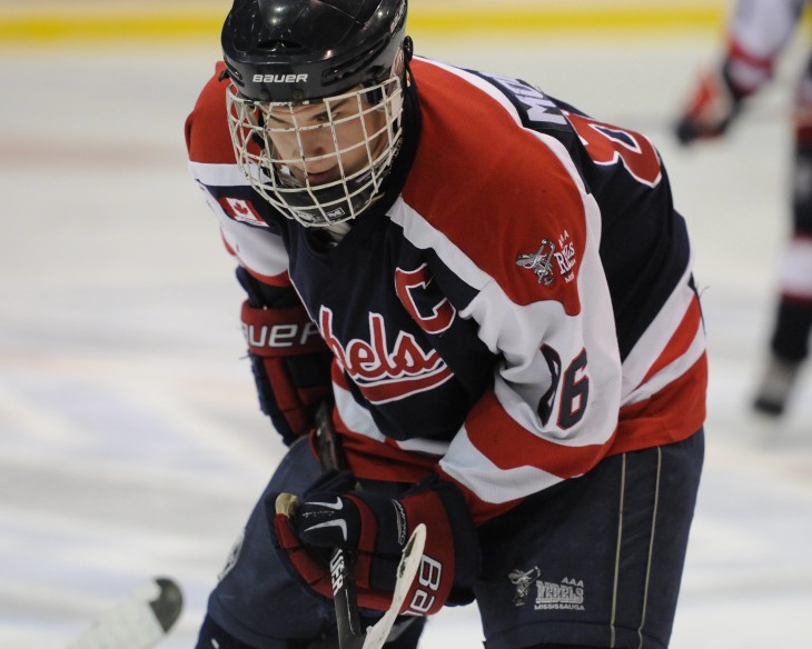 Sean Monahan captained the wild card Rebels to a title in 2010.