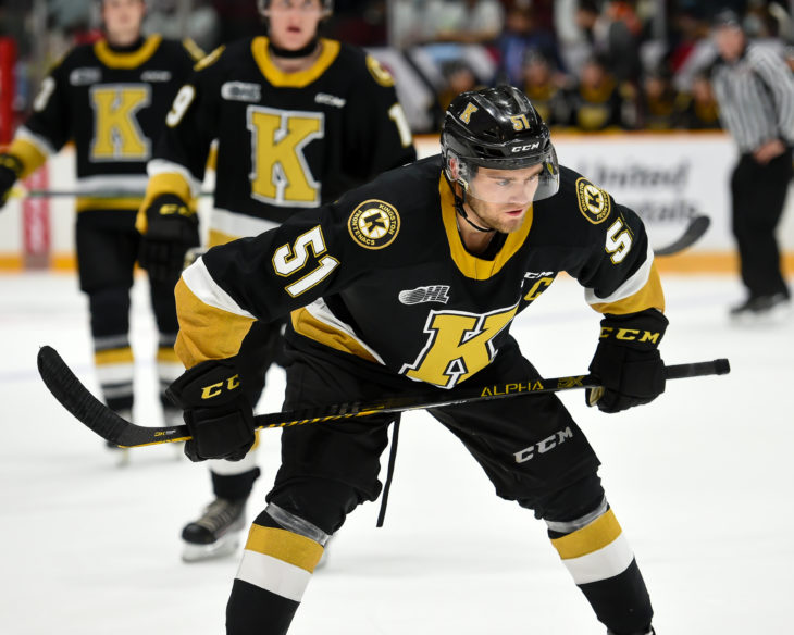 Shane Wright of the KIngston Frontenacs. Photo by Robert Lefebvre/OHL Images.