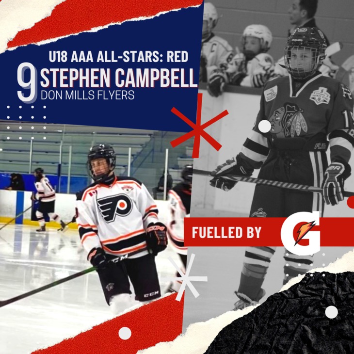 10 - U18 AAA ALL-STARS - RED - Stephen Campbell
