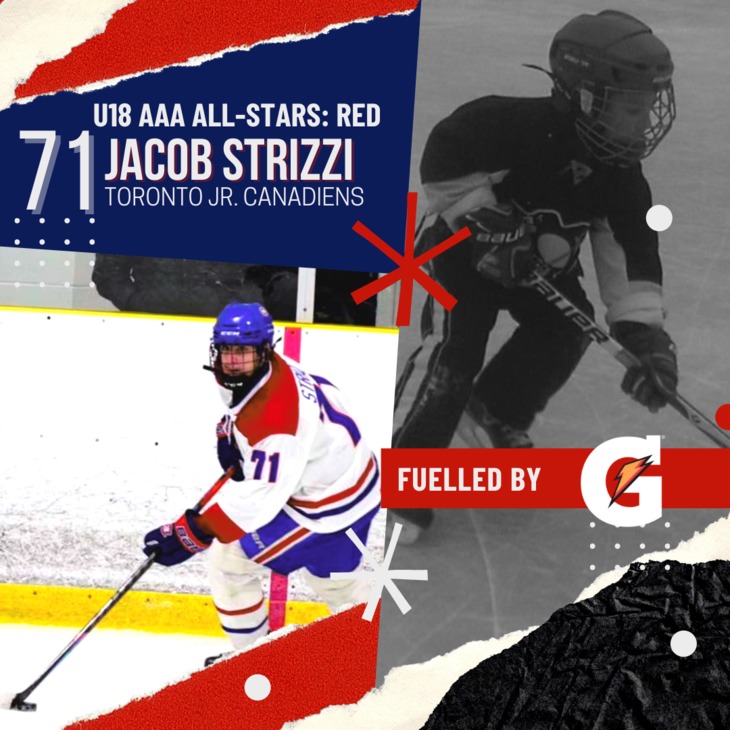 13 - U18 AAA ALL-STARS - RED - Jacob Strizzi