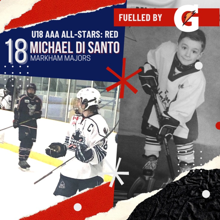 20 - U18 AAA ALL-STARS - RED - Michael Di Santo