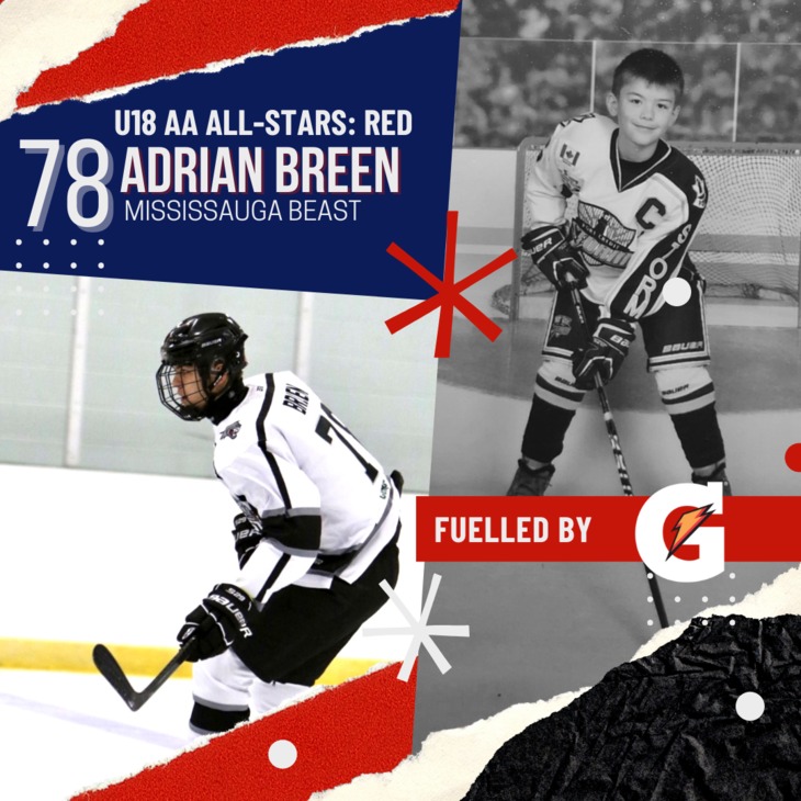 10 - U18 AA ALL-STARS - RED - Adrian Breen