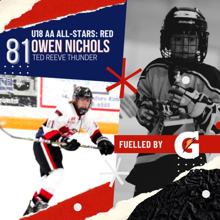 19 - U18 AA ALL-STARS - RED - Owen Nichols
