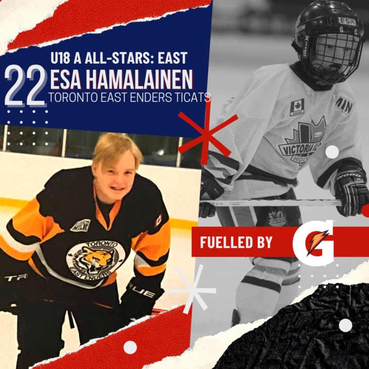 17 - U18 A ALL-STARS - EAST - Esa Hamalainen