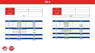 U15 A - 24-25 Playoff Brackets